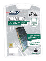 PNY Sodimm DDR 333MHz 1GB