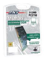 PNY Sodimm DDR 333MHz 512MB