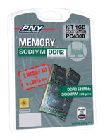 PNY Sodimm DDR2 533MHz kit 1GB (2x512MB)