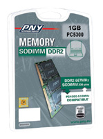 PNY Sodimm DDR2 667MHz 1GB
