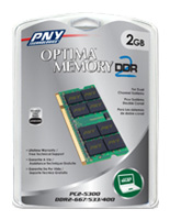 PNY Sodimm DDR2 667MHz 2GB