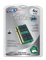 PNY Sodimm DDR2 667MHz kit 4GB (2x2GB)