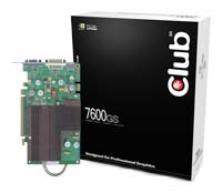 Club-3D GeForce 7600 GS 400Mhz PCI-E 256Mb
