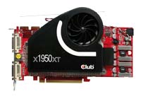 Club-3D Radeon X1950 XT 625Mhz PCI-E 512Mb