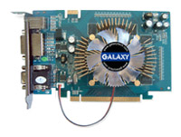 Galaxy GeForce 8600 GT 540Mhz PCI-E 1024Mb