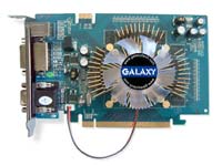 Galaxy GeForce 8600 GT 540Mhz PCI-E 512Mb
