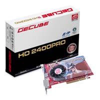 GeCube Radeon HD 2400 Pro 525Mhz AGP