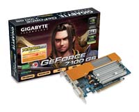 GIGABYTE GeForce 7100 GS 350Mhz PCI-E 128Mb