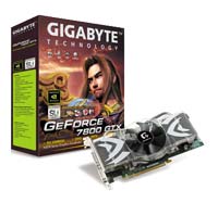GIGABYTE GeForce 7800 GTX 430Mhz PCI-E 512Mb