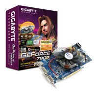 GIGABYTE GeForce 7900 GT 450Mhz PCI-E 256Mb