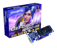 GIGABYTE GeForce 8400 GS 450Mhz PCI-E 512Mb