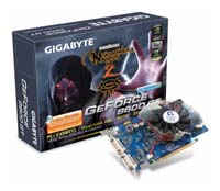 GIGABYTE GeForce 8600 GT 540Mhz PCI-E 256Mb