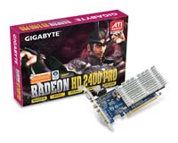 GIGABYTE Radeon HD 2400 Pro 525Mhz PCI-E