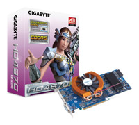 GIGABYTE Radeon HD 4870 750Mhz PCI-E 2.0