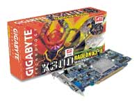 GIGABYTE Radeon X300 325Mhz PCI-E 128Mb 400Mhz