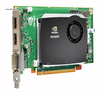HP Quadro FX 580 450Mhz PCI-E 2.0