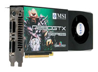 MSI GeForce GTX 280 650Mhz PCI-E 2.0