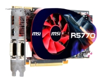 MSI Radeon HD 5770 850Mhz PCI-E 2.1