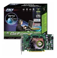 PNY GeForce 7950 GT 550Mhz PCI-E 512Mb