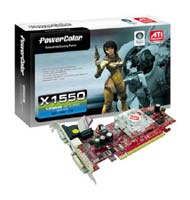 PowerColor Radeon X1550 600Mhz PCI-E 128Mb 800Mhz