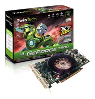 TwinTech GeForce 7900 GS 520Mhz PCI-E 256Mb