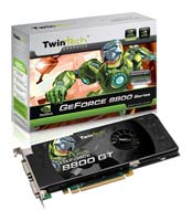 TwinTech GeForce 8800 GT 600Mhz PCI-E 512Mb