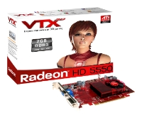 VTX3D Radeon HD 5550 650Mhz PCI-E 2.1