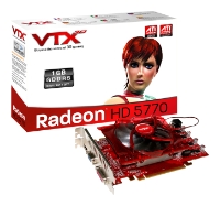 VTX3D Radeon HD 5770 850Mhz PCI-E 2.1