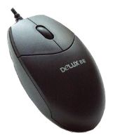 Delux DLM-306BP Black PS/2