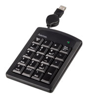 HAMA Slimline Keypad SK120 Black USB