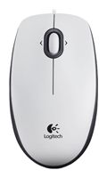 Logitech Mouse M100 White USB