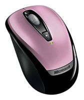 Microsoft Wireless Mobile Mouse 3000 Pink USB