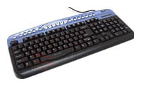 Oklick 330 M Multimedia Keyboard Blue PS/2