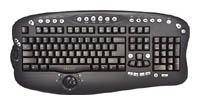 Oklick 770 L Multimedia Keyboard Black PS/2