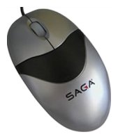 SAGA MO2032SB Silver-Black USB