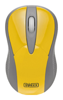 Sweex MI424 Wireless Mouse Mango Yellow USB