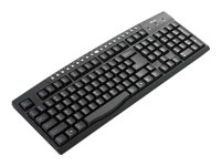 Trust Multimedia Keyboard Black USB+PS/2