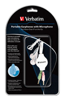 Verbatim 49201 Portable Earphones
